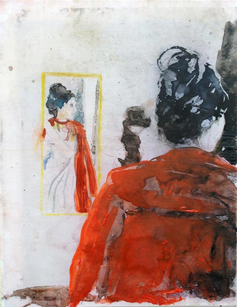 红与黑,ABOUT EVAE 关于夏娃的一切 l 爱娃·施瓦布个展开幕预告,施瓦布,夏娃,爱娃,预告,法兰克福,伊娃,新表现主义,吕佩尔兹,柏林,荷兰