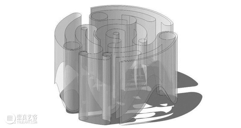 装置效果图?RSAA/庄子玉工作室,上海“坛城”装置：从城市隐喻中找到答案,装置,坛城,RSAA,迷宫,庄子玉工作室,苏圣亮,张辉,视频,建筑,新天地