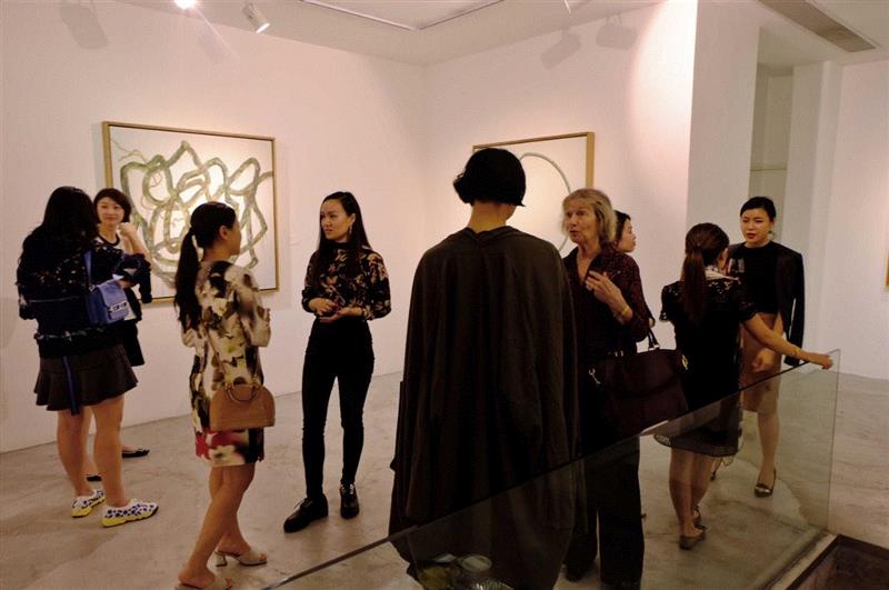 国家美术·展讯丨吴笛笛个展,吴笛笛,展讯,植物,竹子,石头,苔藓,藤蔓,树木,图案,绘画