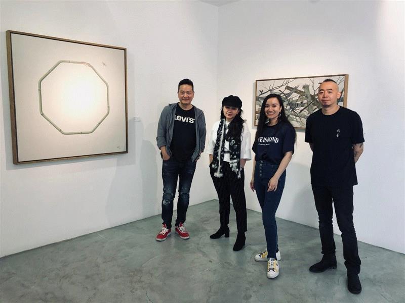 国家美术·展讯丨吴笛笛个展,吴笛笛,展讯,植物,竹子,石头,苔藓,藤蔓,树木,图案,绘画