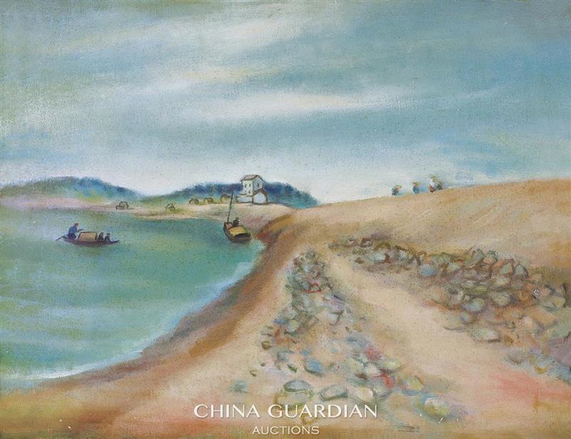【嘉德春拍】现代艺术专题：谭华牧,谭华牧,嘉德,画坛,绘画,失踪者,广州,南国,日记,街景,关良