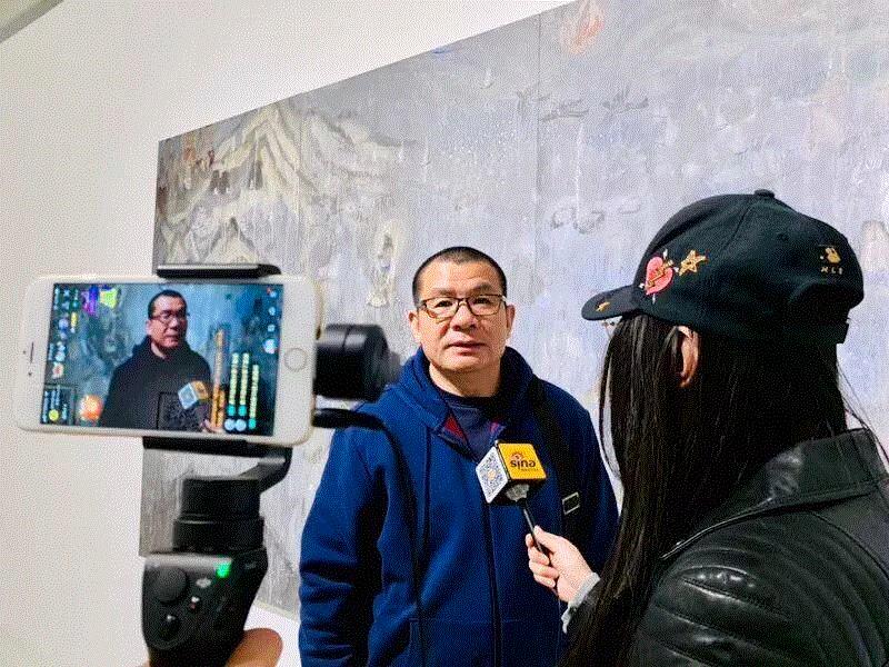 学术主持吴鸿接受记者术采访,独家专访 | 庞永杰：肉身欢愉是在永恒的空寂体悟中,庞永杰,空寂,锦囊,美术馆,妙计,庞老师,水墨,亚洲,纸本,陈晓峰