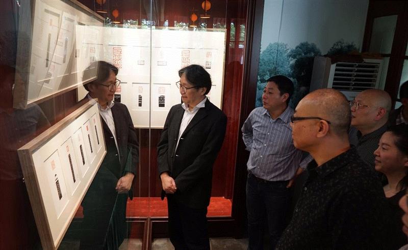 展上山之荣幸 扛在山之责任：“上孤山——西泠印社江苏籍社员五人联展”昨日开展,孤山,西泠印社江苏籍社,五人,西泠印社,社员,西泠,江苏,副主席,秘书长,西泠印社社委会