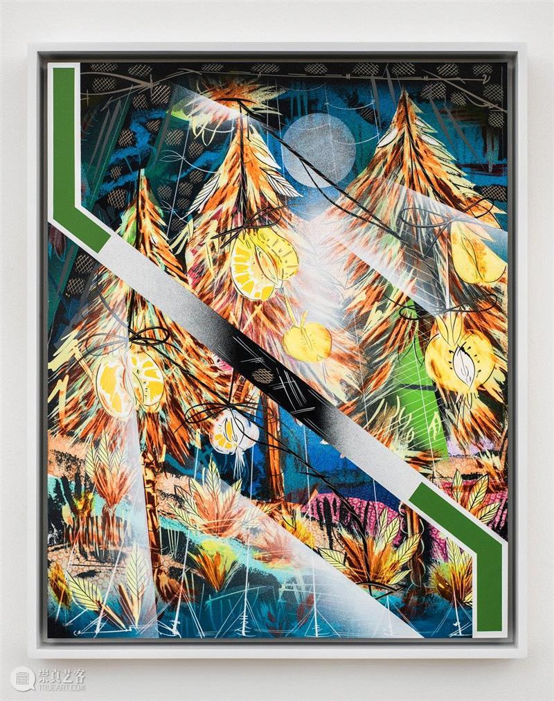 The State of the Interior, Today!#19, 2012年,立木画廊宣布代理艺术家拉里·皮特曼（Lari Pittman）,拉里·皮特曼,Pittman,皮特曼,洛杉矶,香港,拉里,立木,首尔,政治,石膏