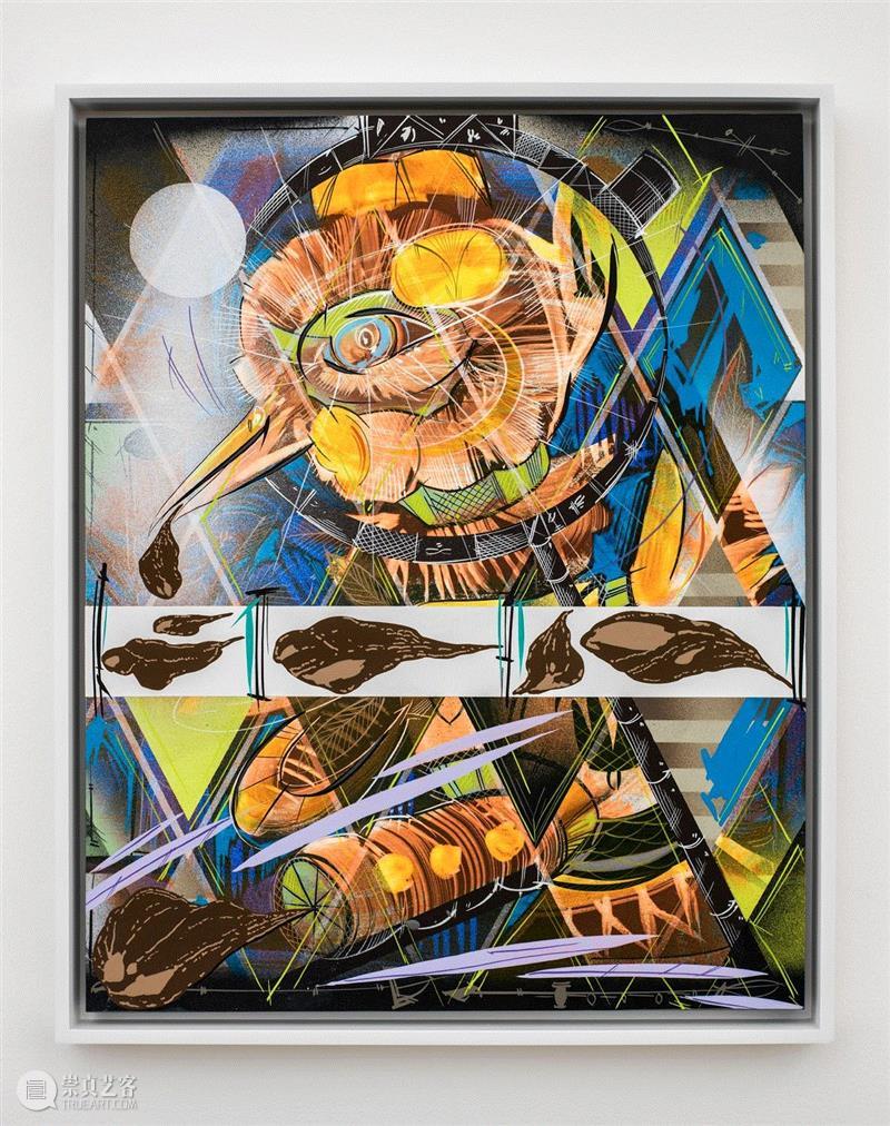 The State of the Interior, Today!#13, 2012年,立木画廊宣布代理艺术家拉里·皮特曼（Lari Pittman）,拉里·皮特曼,Pittman,皮特曼,洛杉矶,香港,拉里,立木,首尔,政治,石膏