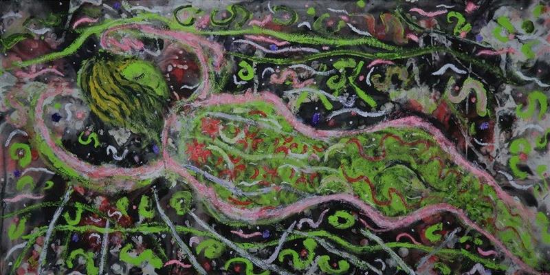 北极熊画廊 | 如梦初醒 — 袁宏斌个展即将开幕,袁宏斌,北极熊,纸本,墨彩,教授,朱青生,张长收,电影,面前,翁剑青