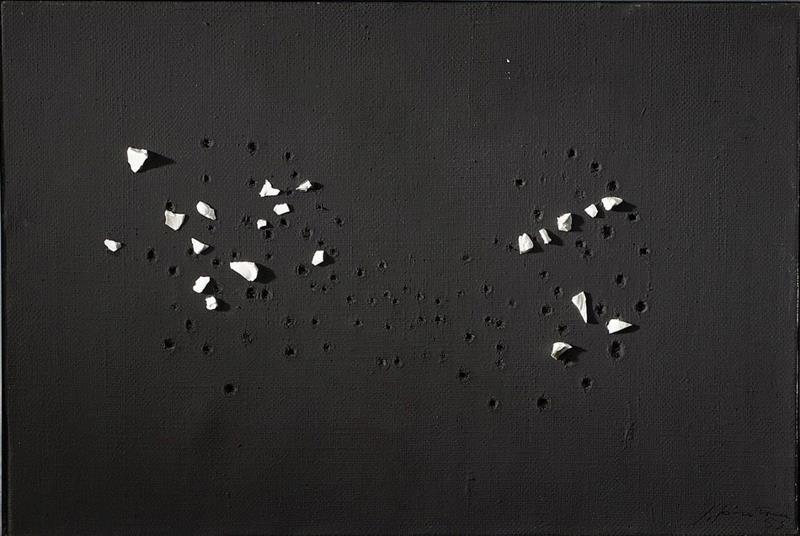 卢齐欧?封塔纳 (Lucio Fontana),在时尚之都米兰邂逅当代艺术,米兰,时尚,静物,巴斯基亚,封塔纳,Warhol,莫兰迪,卢齐欧,哈同,安迪