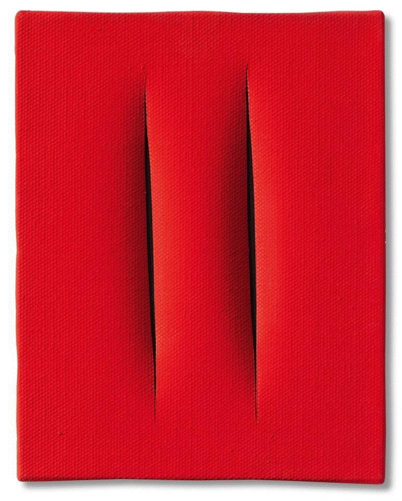 卢齐欧?封塔纳 (Lucio Fontana),在时尚之都米兰邂逅当代艺术,米兰,时尚,静物,巴斯基亚,封塔纳,Warhol,莫兰迪,卢齐欧,哈同,安迪