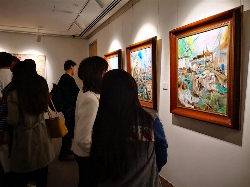 “情感的诗意”开启2019中国当代艺术月序幕,序幕,悉尼中国文化中心,澳洲,策展人,彭玮,炫彩,青年,悉尼,民众,新州