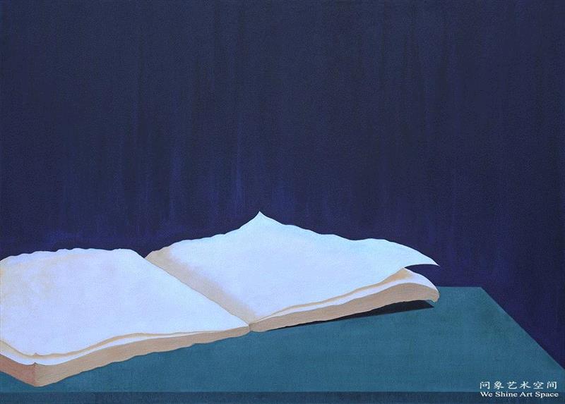 旧书—纸本—综合材料—50cmX100cm—2019年,包忠评述杨传喜作品,杨传喜,包忠,材料,纸本,打印纸,江苏省,南京市,石头城路69号,材质,情境