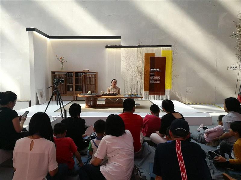 第三届中国设计大展及公共艺术专题展以“亲子茶会”收官,亲子,茶会,家具,设计师,孩子们,茶室,工作坊,小朋友,乌金石,小朋友们