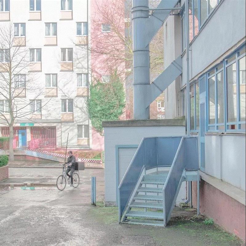 摄影丨色彩治愈,她镜头下的街景太美了,街景,玛丽埃塔,瓦尔加,故乡,匈牙利,希欧福克,湖泊,模样,上方,右上