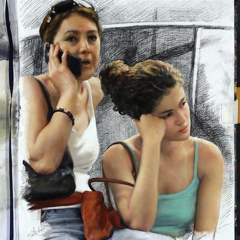 写实就要画得面面俱到吗？我看未必！