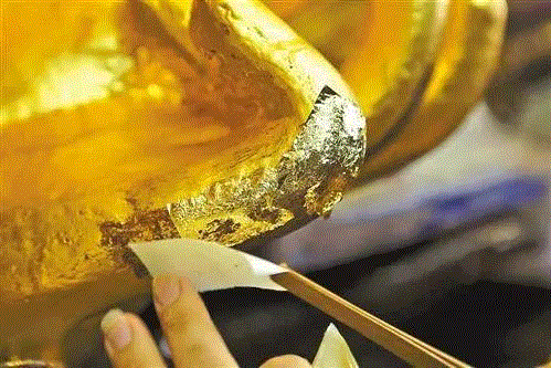 【手作公教】匠心严宝瓶，紫金护嘉瓢—贴金工艺,工艺,手作,公教,匠心,宝瓶,紫金护嘉瓢,震旦博物馆,廿四节气,手艺,金箔