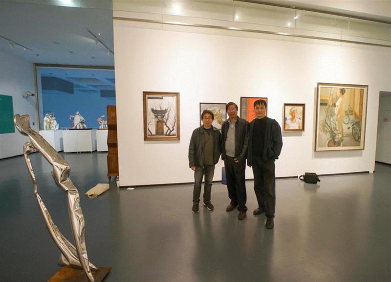 艺脉相承——上海艺术家作品邀请展 开幕,艺脉,邀请展,上海视觉艺术学院,开幕式,油画,吴昌硕,印象派,陈燮君,党委书记,陈立民