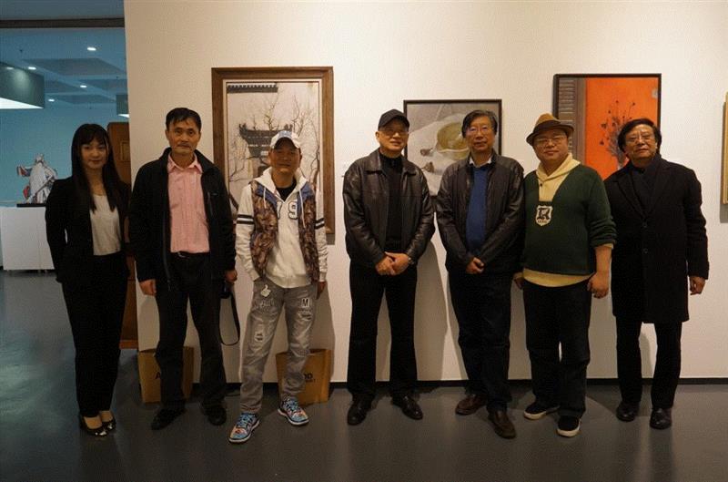 艺脉相承——上海艺术家作品邀请展 开幕,艺脉,邀请展,上海视觉艺术学院,开幕式,油画,吴昌硕,印象派,陈燮君,党委书记,陈立民