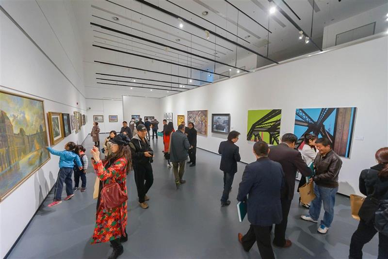 艺脉相承——上海艺术家作品邀请展 开幕,艺脉,邀请展,上海视觉艺术学院,开幕式,油画,吴昌硕,印象派,陈燮君,党委书记,陈立民