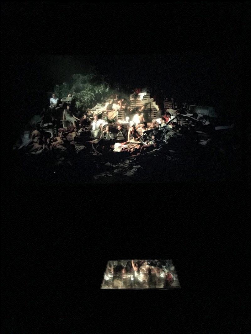 ≡ 何子彦 Ho Tzu Nyen,何子彦 & 杨嘉辉 | “时间开始了: 2019乌镇当代艺术邀请展”开幕！,何子彦,杨嘉辉,乌镇,邀请展,装置,毕达哥拉斯,马凌,声道,PYTHAGORAS,音乐