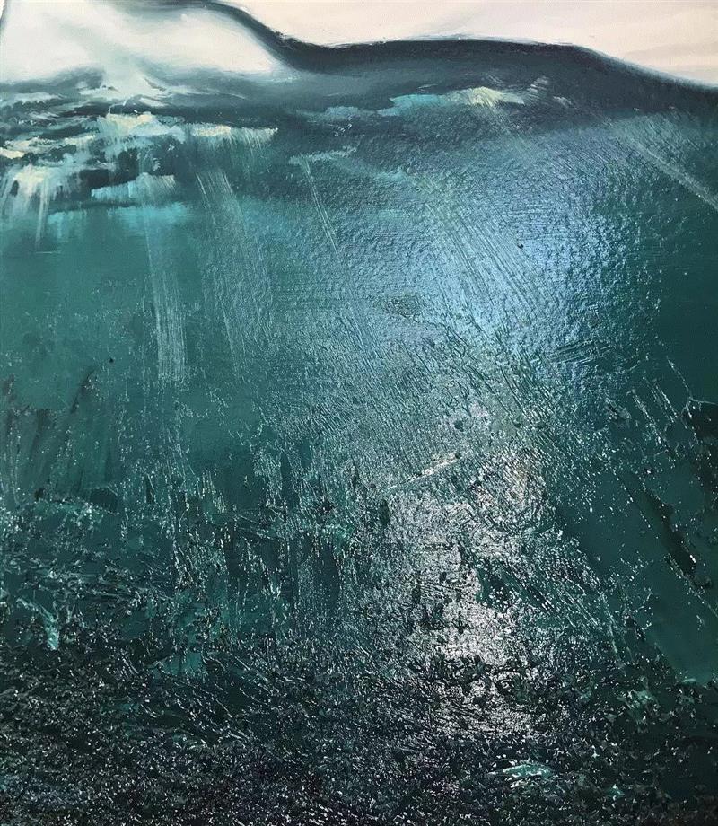 这超写实画得真好，感觉水都溅到脸上了！,水都,脸上,上方,颜料,决心,双眼,绘画,乌克兰,Cumberland,水画