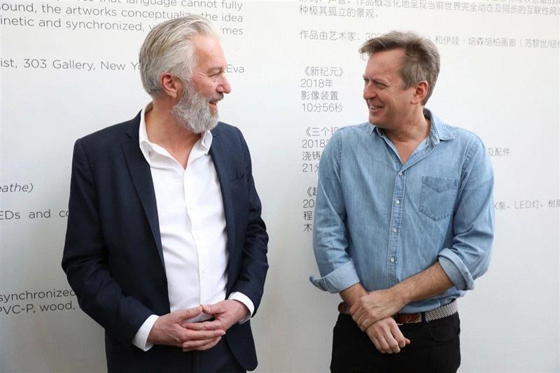 Faurschou Foundation owner Jens Faurschou and arti