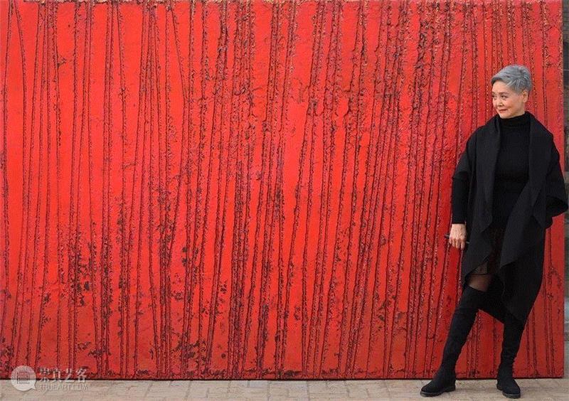 【铸造推荐】艺术家瞿倩梅 Artist QU Qianmei,瞿倩梅,材料,岩彩,大漆,法国,巴黎,姜淼,质感,大自然,瑞安