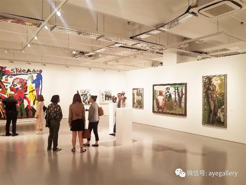 【AYE画廊 | 现场】苍穹下——Michael Werner & AYE画廊香港联展,香港,Werner,AYE,AYE画廊,藝術,畫面,展覽,歷史,蘭亭序,繪畫