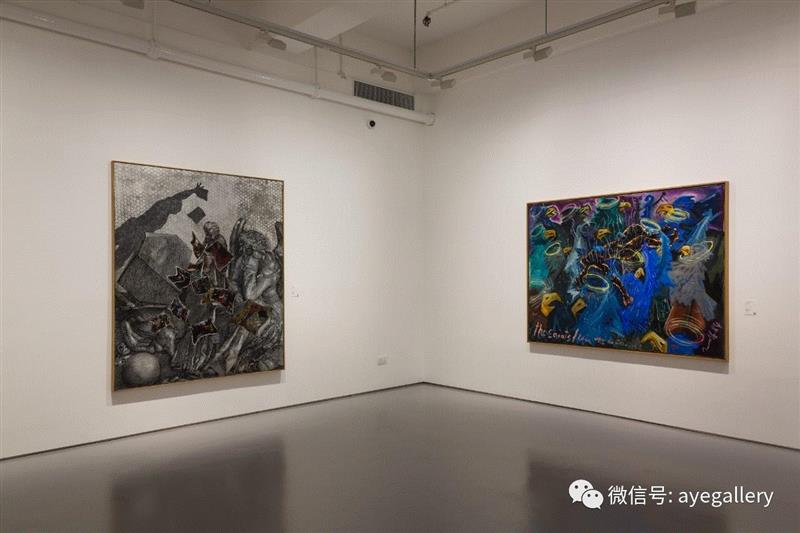 【AYE画廊 | 现场】苍穹下——Michael Werner & AYE画廊香港联展,香港,Werner,AYE,AYE画廊,藝術,畫面,展覽,歷史,蘭亭序,繪畫