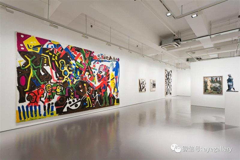 【AYE画廊 | 现场】苍穹下——Michael Werner & AYE画廊香港联展,香港,Werner,AYE,AYE画廊,藝術,畫面,展覽,歷史,蘭亭序,繪畫