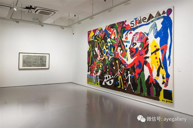【AYE画廊 | 现场】苍穹下——Michael Werner & AYE画廊香港联展,香港,Werner,AYE,AYE画廊,藝術,畫面,展覽,歷史,蘭亭序,繪畫