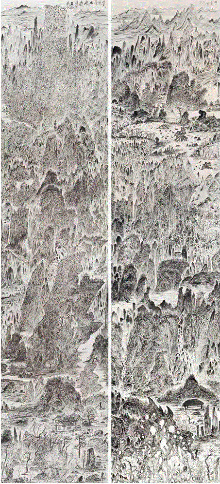 |【展览】行者.天上.人间——于彭个展,一周展讯| （2019.03.30-2019.04.05）,展讯,地址,燕西台,巨山路,麦当劳,香港,艺术展,四季青,院内,地铁