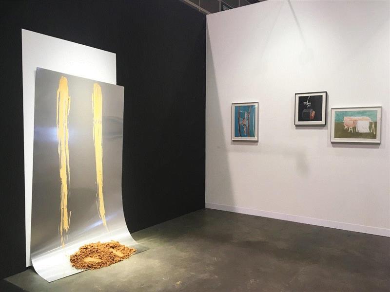 【现场】香港巴塞尔艺术展 I 拾萬空间展位 3C42,展位,香港巴塞尔艺术展,仇世杰,SHIJIE,798艺术区,Sat,Dimensions,不锈钢,涂料,北京市朝阳区