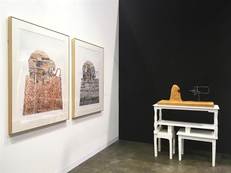 QIU SHIJIE  仇世杰,【现场】香港巴塞尔艺术展 I 拾萬空间展位 3C42,展位,香港巴塞尔艺术展,仇世杰,SHIJIE,798艺术区,Sat,Dimensions,不锈钢,涂料,北京市朝阳区