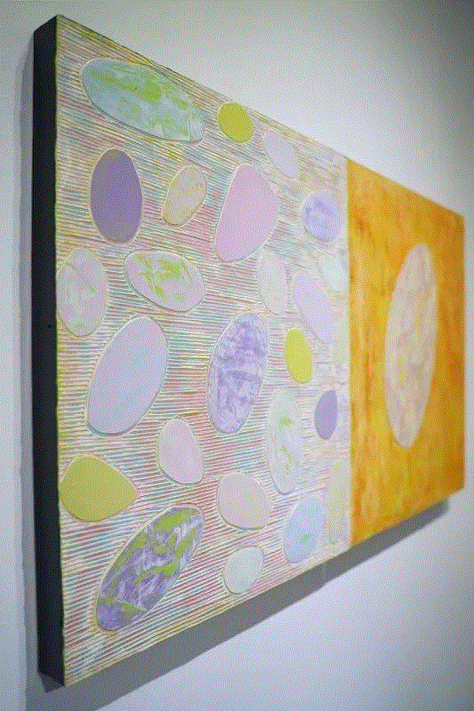 展览现场,【空间站】 | 金俊杰个展在美国迈阿密ART  LEX?NG开幕,金俊杰,空间站,美国迈阿密,LEX,绘画,南宁,迈阿密,鹅卵石,墨西哥城,基地