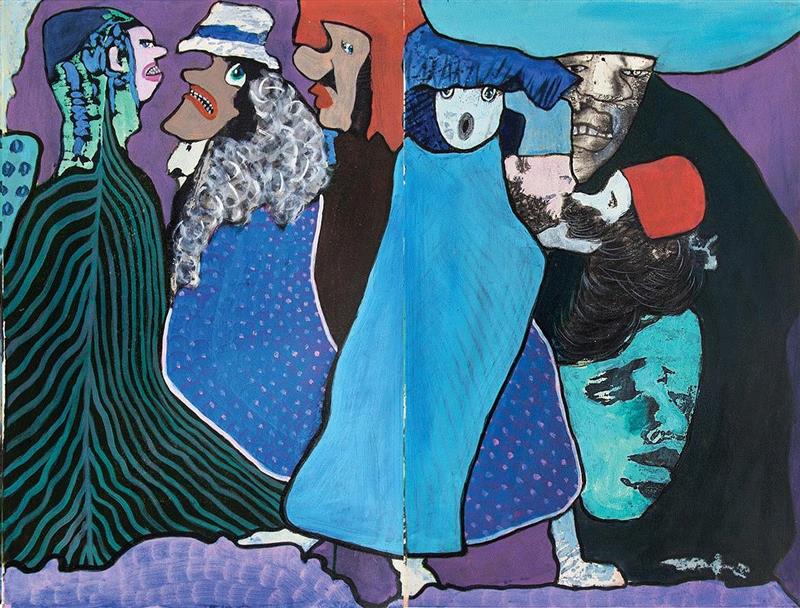 PSA版画工作坊 | 都市众生 3/31（周日）,版画,工作坊,PSA,陈福善,上海当代艺术博物馆,地点,色块,颜色,戏法,幻象