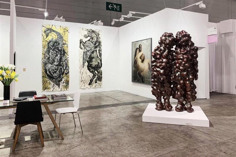 Installation view at Art Basel | Hong Kong, 2019 ?