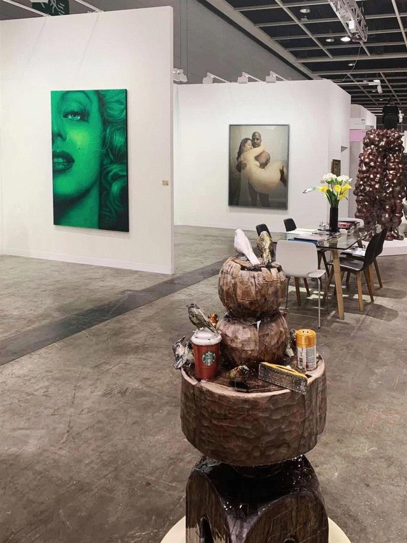 Installation view at Art Basel | Hong Kong, 2019 ?