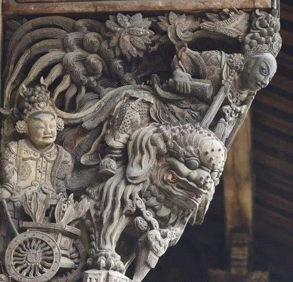 中式老房：匠心之美，叹为观止,匠心,老房子,上方,古人,心血,纹样,人物,花鸟,飞檐