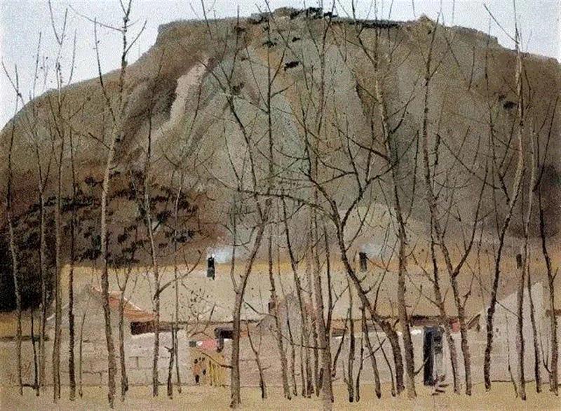 吴冠中笔下的植物，经典！,吴冠中,植物,绘画,油画,上方,江苏省,宜兴县,终生,特色,小编