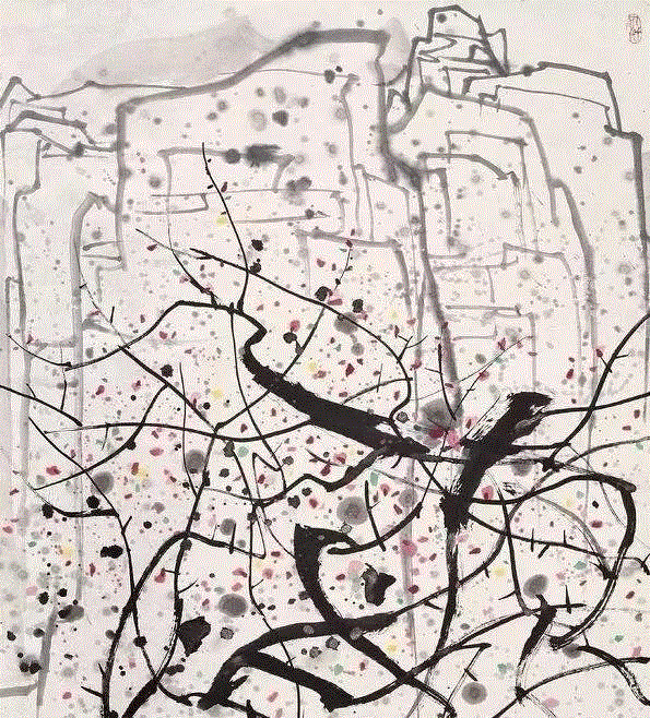 吴冠中笔下的植物，经典！,吴冠中,植物,绘画,油画,上方,江苏省,宜兴县,终生,特色,小编