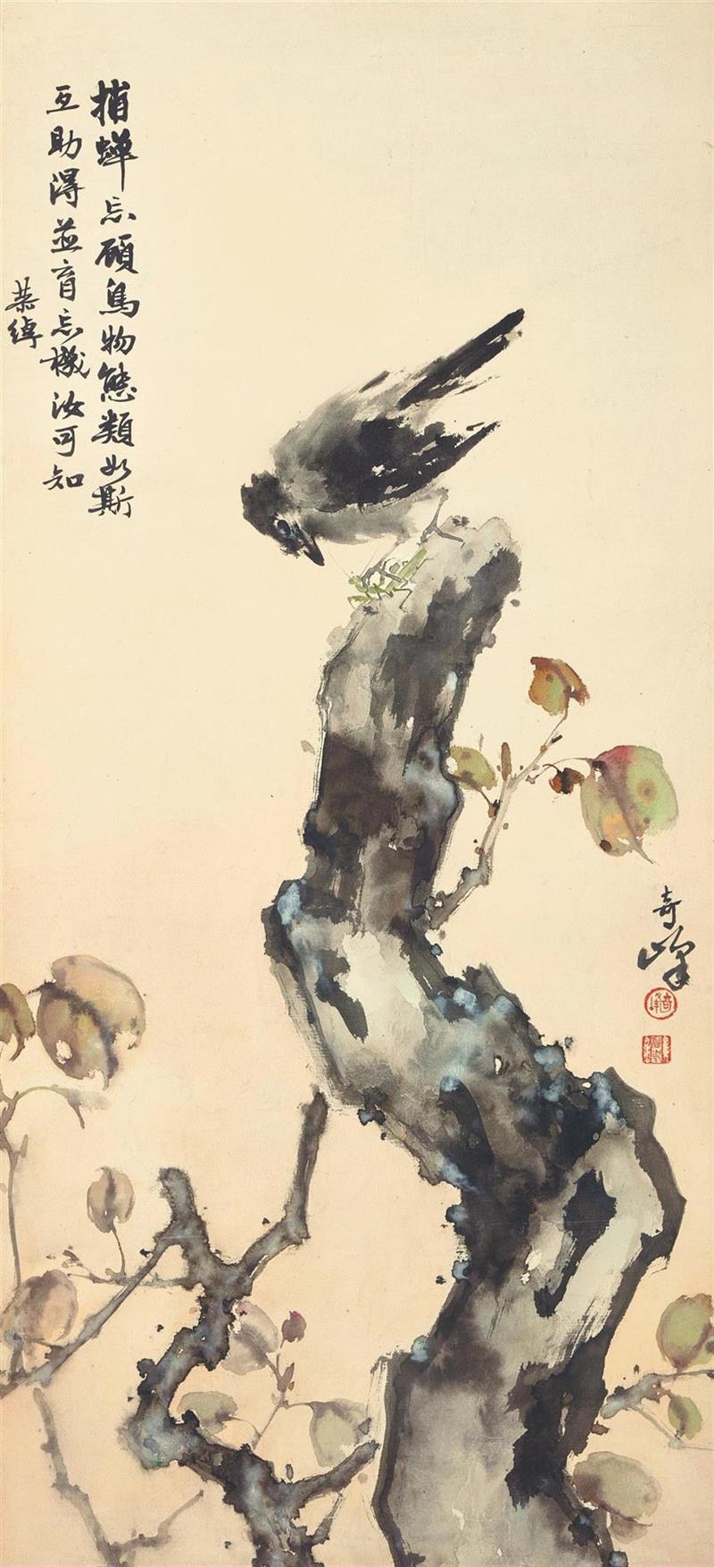 高奇峰　忘机,香港春拍 │ 二十世纪广东画坛艺迹,香港,广东,坛艺迹,书画,李研山,张坤仪,黄般若,高奇峰,公分HK,邓尔雅