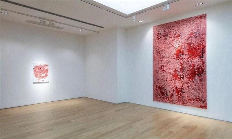 现场盛况 | 2019 香港巴塞尔艺术展 | 阿岱尔·阿贝德赛梅《解锁》,香港巴塞尔艺术展,盛况,阿岱尔·阿贝德赛梅,解锁,赵赵,香港,阿贝德赛梅,直升机,艺术展,材料
