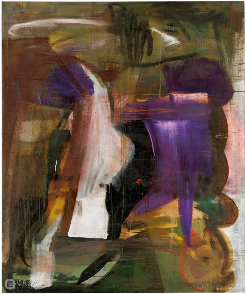 阿尔伯特·厄伦，《无题》，1989年，油彩，画布，94 1/2 × 78 3/4 寸（240 × 2