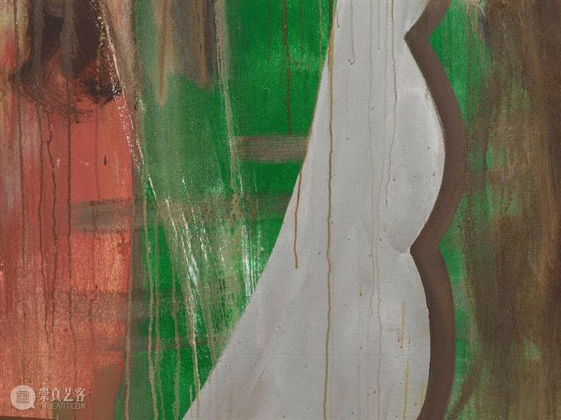 Albert Oehlen, Untitled (detail), 1988, 