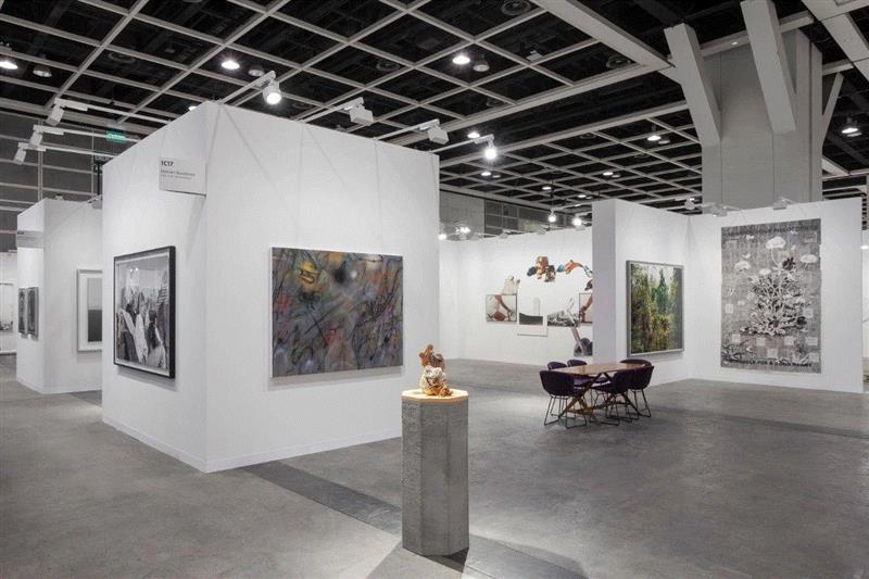 艺博会现场 | 玛丽安 · 古德曼画廊在巴塞尔艺术展香港展会,香港,巴塞尔,艺术展,展会,玛丽安,古德曼画廊,艺博会,展位,古德曼,傅丹