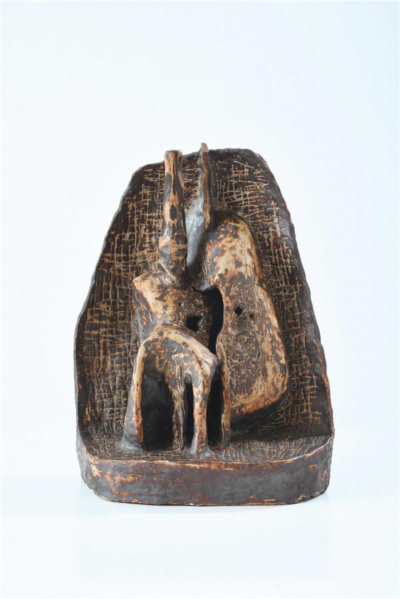 內在印象 Internal Impression　31x22x13cm,亚洲现场｜一窥画室：钟泗滨抽象与具象之间 | 展位：亚洲视野 3D23,钟泗滨,画室,亚洲,展位,具象,亚洲艺术中心,新加坡,冥诞,台湾,香港巴塞尔艺术展