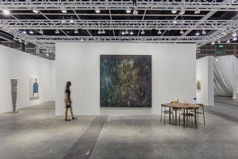 艺博会现场：豪瑟沃斯 | 展位1D14 | 香港巴塞尔艺术展,豪瑟,香港巴塞尔艺术展,展位,艺博会,玛利亚,菲利普,Genevieve,Hanson,油彩,路易丝