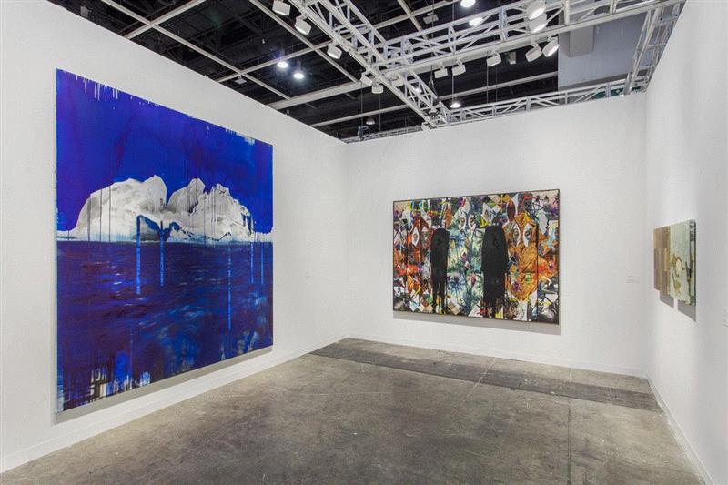 艺博会现场：豪瑟沃斯 | 展位1D14 | 香港巴塞尔艺术展,豪瑟,香港巴塞尔艺术展,展位,艺博会,玛利亚,菲利普,Genevieve,Hanson,油彩,路易丝