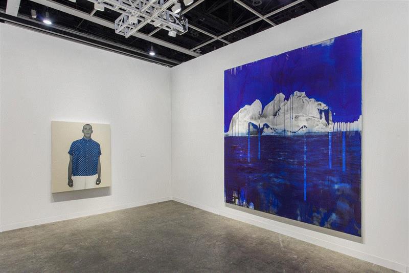 ▲ 豪瑟沃斯展位现场图片，香港巴塞尔艺术展，2019年3月29日 – 31日，摄影：JJYPHOTO