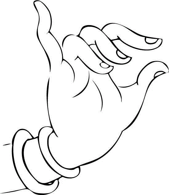 白描佛手，曼妙多姿,白描,佛手,上方,一只手,涵义,情态,手势,手姿,器物,爱好者们