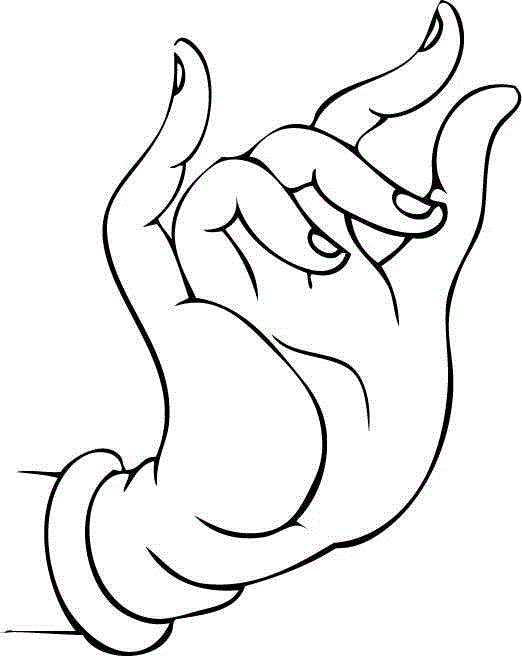 白描佛手，曼妙多姿,白描,佛手,上方,一只手,涵义,情态,手势,手姿,器物,爱好者们